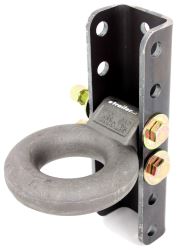 Curt Lunette Ring with 5-Position Adjustable Channel - 3" Diameter - 12,000 lbs - C48640