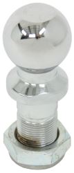 Replacement Hitch Ball for Curt Pintle Hook Combo - 2" Diameter - 10,000 lbs - Chrome