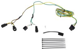 Curt T-Connector Vehicle Wiring Harness with 4-Pole Flat Trailer Connector                          