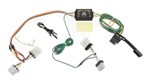 Curt T-Connector Vehicle Wiring Harness with 4-Pole Flat Trailer Connector                          
