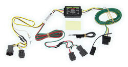 Curt T-Connector Vehicle Wiring Harness with 4-Pole Flat Trailer Connector                          