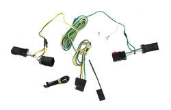 Curt T-Connector Vehicle Wiring Harness with 4-Pole Flat Trailer Connector                          