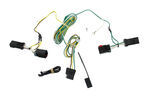 Curt T-Connector Vehicle Wiring Harness with 4-Pole Flat Trailer Connector                          