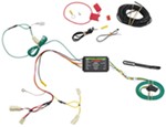 Curt T-Connector Vehicle Wiring Harness with 4-Pole Flat Trailer Connector                          