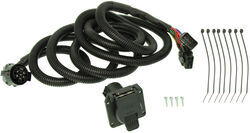 Curt 5th Wheel/Gooseneck Custom Wiring Harness w/ 7-Pole Connector - 10' Long                   