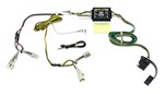 Curt T-Connector Vehicle Wiring Harness with 4-Pole Flat Trailer Connector                          
