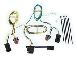 Curt T-Connector Vehicle Wiring Harness with 4-Pole Flat Trailer Connector                          