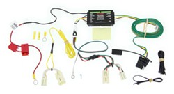 Curt T-Connector Vehicle Wiring Harness with 4-Pole Flat Trailer Connector - C56156