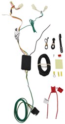 Curt T-Connector Vehicle Wiring Harness with 4-Pole Flat Trailer Connector                          