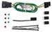 Curt T-Connector Vehicle Wiring Harness for Factory Tow Package - 4-Pole Flat Trailer Connector