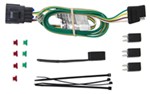 Curt T-Connector Vehicle Wiring Harness for Factory Tow Package - 4-Pole Flat Trailer Connector     