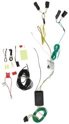 Curt T-Connector Vehicle Wiring Harness with 4-Pole Flat Trailer Connector                          