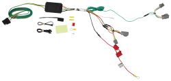Curt T-Connector Vehicle Wiring Harness with 4-Pole Flat Trailer Connector - C56285