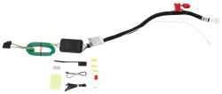 Curt T-Connector Vehicle Wiring Harness for Factory Tow Package - 4-Pole Flat Trailer Connector - C56291