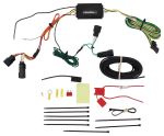 Curt T-Connector Vehicle Wiring Harness with 4-Pole Flat Trailer Connector                          