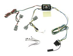 Curt T-Connector Vehicle Wiring Harness with 5-Pole Flat Trailer Connector - C56513