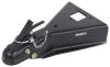 A-Frame Trailer Coupler w/ Square Jack Hole - Squeeze Latch - Black - 2-5/16" Ball - 15,000 lbs