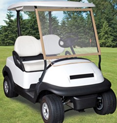 Classic Accessories Deluxe Portable Windshield for Golf Carts - CA40001