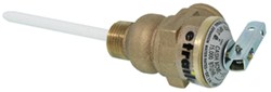 Camco RV Water Heater Temperature and Pressure Relief Valve - 1/2" Valve w/ 4" Probe - CAM10423