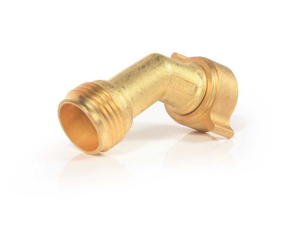 Camco Water Hose Brass Elbow - 45 Degree - CAM22605