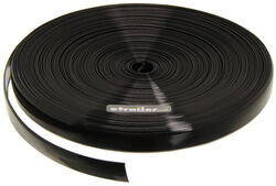 Camco RV Vinyl Trim Insert - Black - 100' Long x 1" Wide - CAM25212