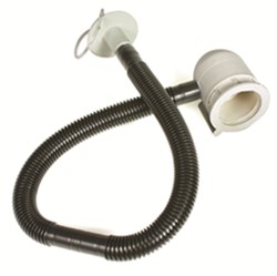 Camco RV Drain Hose w/ Drain Trap and Evacuation Flange - 3/4" Diameter - 25" Long - CAM37420