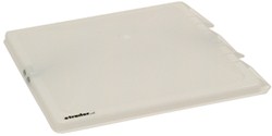 Camco Replacement Lid for Jensen RV Roof Vent w/ Metal Base - Polypropylene - White - CAM40153