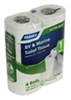 Camco RV and Marine Septic Safe Toilet Tissue - 1 Ply - 280 Sheets - 4 Rolls