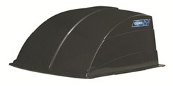 Camco RV and Enclosed Trailer Roof Vent Cover w/ Detachable Louvered Screen - Black - CAM40443