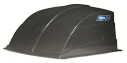 Camco RV and Enclosed Trailer Roof Vent Cover w/ Detachable Louvered Screen - Smoke - CAM40453