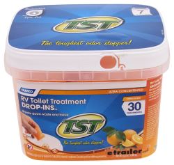 TST RV Septic System Ultra-Concentrated Drop-In Treatment Pouches - Citrus Scent - Qty 30 - CAM41183