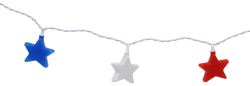 Camco Party Lights - Stars - 8' Long - CAM42656