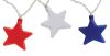 Camco red, white, and blue stars party lights.