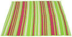 Camco Handy Mat with Green, White, and Red Stripes - CAM42813