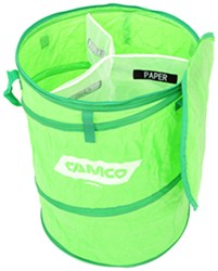 Camco Pop-Up Recycle Container w/ 3 Compartments - 24" Tall x 18" Diameter