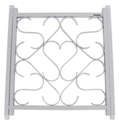 Camco RV Adjustable Screen Door Deluxe Grille - White - CAM43997