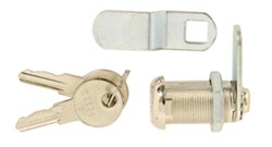 Camco Cam Lock - Straight or Offset - Key Operated - 1-1/8" Thick