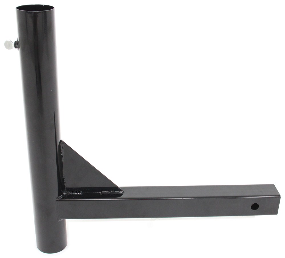 Camco Hitch-Mounted Flagpole Holder for 2" Hitch Receivers - CAM51611