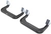Carr Custom-Fit Side Steps - Super Hoop - Black Powder Coated Aluminum - 17" Step - 1 Pair