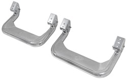 Carr Custom-Fit Side Steps - Super Hoop - Polished Aluminum - 17" Step - 1 Pair                