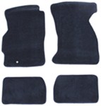 Covercraft Premier Custom Auto Floor Mats - Carpeted - Front and Rear - Navy Blue