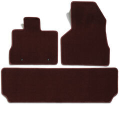 Covercraft Premier Custom Auto Floor Mats - Carpeted - Front and Rear - Wine                        