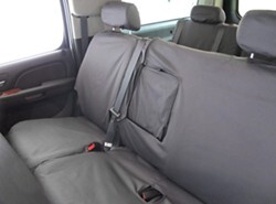 Covercraft SeatSaver Custom Seat Covers - Second Row - Charcoal Black - SS7448PCCH