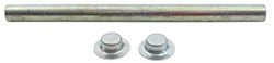 Roller Shaft with Pal Nuts for Boat Trailer Rollers - Zinc-Plated Steel - 8-7/8" x 5/8" - CE10725A
