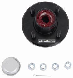 CE Smith Trailer Hub Assembly w/ Carrying Case for 2,700-lb Axles - 4 on 4 - Pre-Greased