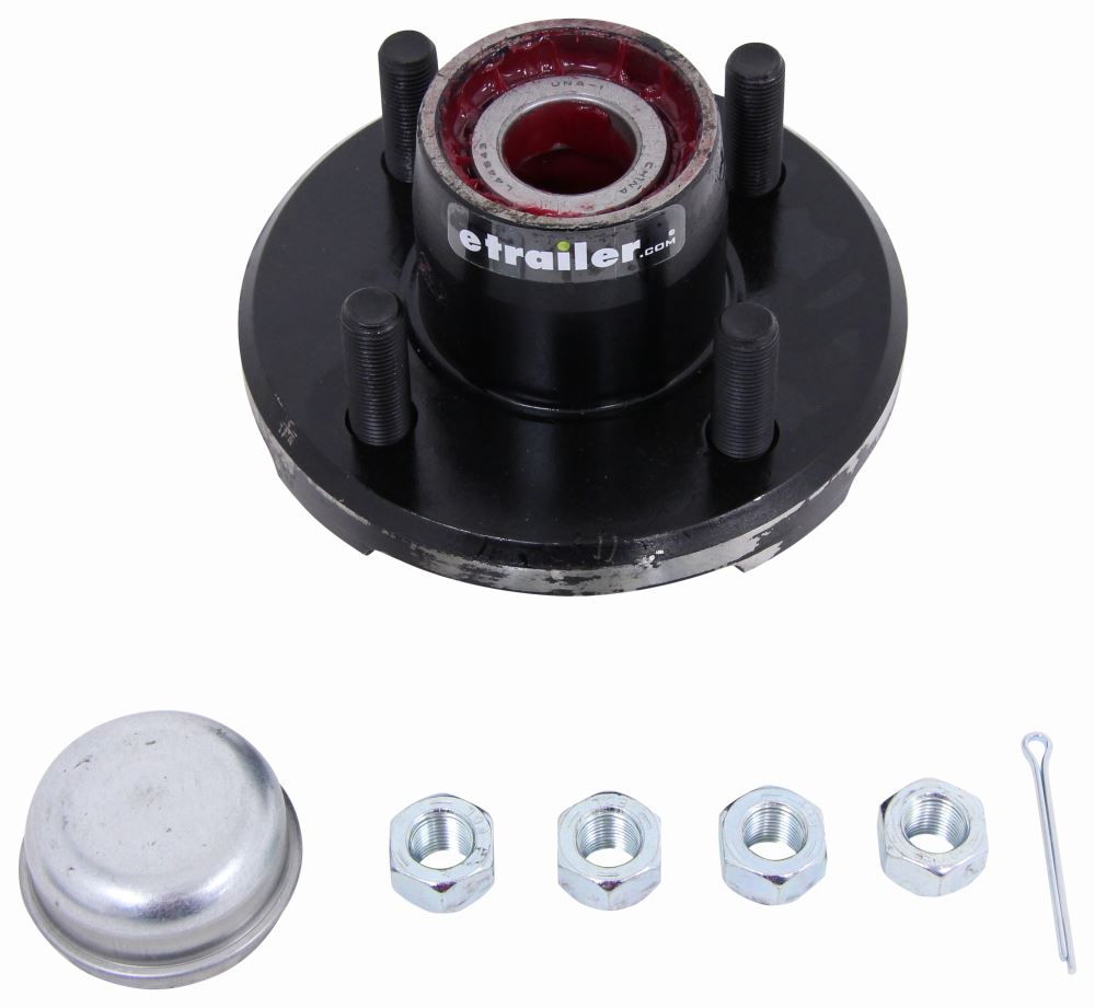 CE Smith Trailer Hub Assembly w/ Carrying Case for 2,500-lb Axles - 4 on 4 - Pre-Greased - CE13110