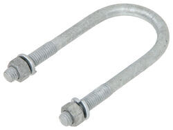 CE Smith Replacement U-Bolt w/ Nuts for 2-3/8" Round Axles - 1/2" Diameter - Galvanized - CE15286GA