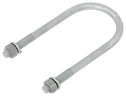 CE Smith Replacement U-Bolt w/ Nuts for 3" Round Axles - 1/2" Diameter - Galvanized - CE15287GA