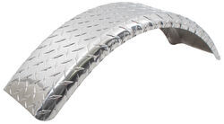 CE Smith Single Axle Trailer Fender - Aluminum Tread Plate - 12" Wheels - Qty 1 - CE17701ATB