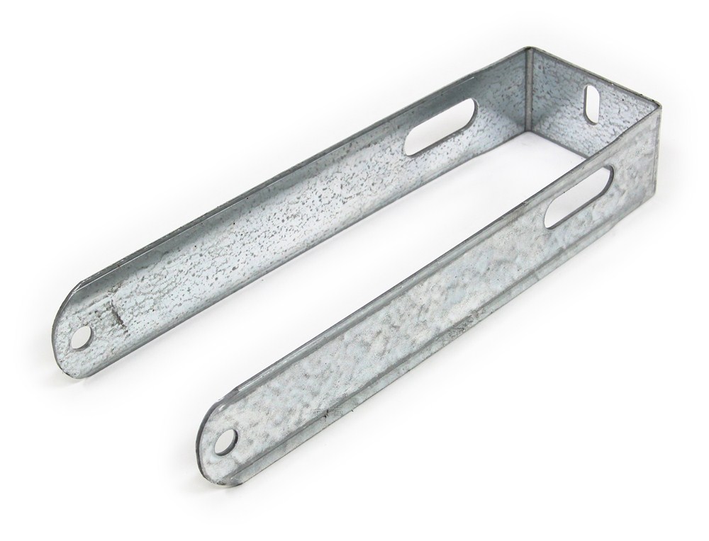 CE Smith Bow Roller Bracket for Winch Stands - Pre-Galvanized Steel - 13-3/16" Tall - Bolt On - CE31005PG